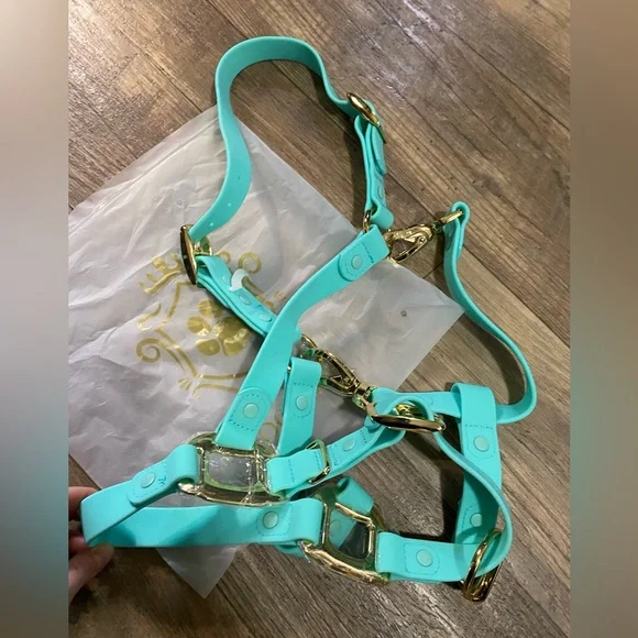 Turquoise Idoggos/Icavalos halter - Picture 3 of 7